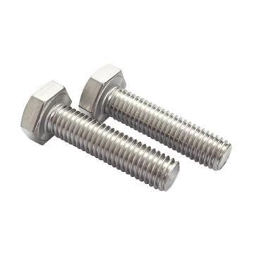 奥峰 DIN933全牙外六角螺栓，M6-1.0X30，不锈钢316，强度A4-70